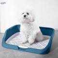 Dog Toilet Puppy Potty Tray for Cat Dog Potty Pan Indoor Reusable Litter Box Blue.