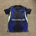 Brazil away World Cup Half Sleeve Premium Football Jersey 2026 (Logo Embroidery). 