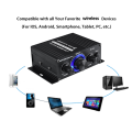 Wireless HiFi Stereo Audio Power Amplifier 200W+200W Audio Power Amplifier with RCA Input. 