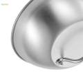 Stainless Steel Pan Lid Kitchen Utensils Practical Easy Clean Restaurant Pan. 
