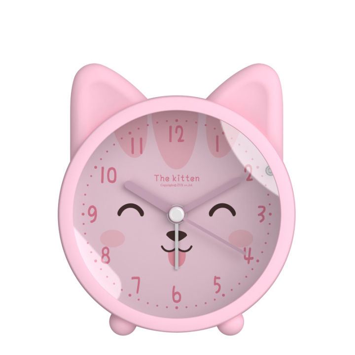 Fule%20Hour%20Silica%20Alarm%20Clock%20Children%20Student%20Bedroom%20Antair%20Nightstand%20Simple%20Cute%20Creative%20with%20Night%20Light%20Noiseless%20Clock%20-%20Image%202