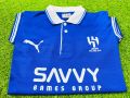 Al Hilal 23/24 Home Replica Football Jersey Man by Barter fashion - Al Hill Jersey -Al Hilal Jersey - Short Sleeve Jersey - Football Club Jersey.