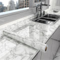 40cm Width Marble Waterproof Contact Paper Self Adhesive Wallpaper Vinyl Wall Stickers For Kitchen Decorative Film Home Decor. 