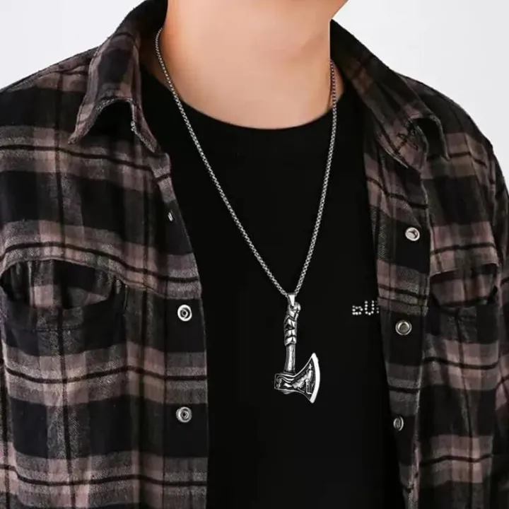 Viking%20Wolf%20Raven%20Axe%20Pendant%20Necklace%20Alloy%20Chain%20Viking%20Jewelry%20Gifts%20for%20Men%20-%20Image%204