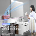 Sterilize toothbrush holder ultraviolet smart wall mounted suction wall bathroom toothbrush sterilizer toothbrush hanging automatic squeeze toothpaste.