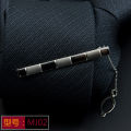 Silver Metal Formal Chain Tie Clip For Men (1Ps). 