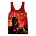 New Fashion Women/Men's 3D Print The Misfits Tank Tops Harajuku Vest Summer Undershirt Shirts Streetwear H02.