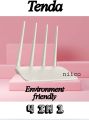 Tenda F6 300 Mbps Wireless Home Router N300 4 Antenna Wifi Router-1 Year Warranty.
