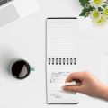 NEWYES Erasable Notebook A7 Smart Paper APP Cloud Backup Portable Diary Office School Black +White Cover 2PCS. 