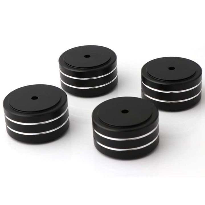 ICQURBT%2012Pcs%2040X20mm%20Aluminum%20HiFi%20AMP%20Speaker%20Isolation%20Stand%20Turntable%20DAC%20Feet%20Pad%20-%20Image%202