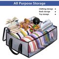 New Dustproof Hat Storage Box With Carry Handles Folding Oxford Fabric Storage Bag Household Wardrobe Container. 