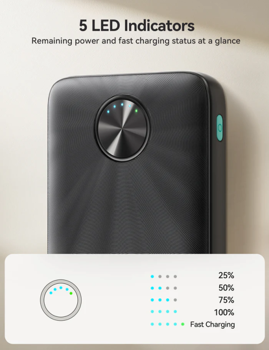 JOYROOM%20JR-PBF15%2022.5W%20Super%20Speed%20LED%20Fast%20Charging%2010000mAh%20Power%20Bank%20-%20Image%205