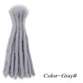20cm Men Handmade Dreadlock Crochet Hair Extensions Soft Reggae Hair Synthetic Hair Braids For Women.