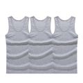 3Pcs/lot Man's Cotton Solid Seamless Underwear Brand Clothing Mens Sleeveless TaVest Comfortable Undershirt Mens Undershirts.