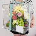 Acrylic Flower Box Wedding Keepsake Acrylic Display Case for Collectibles Clear Flower Bouquet Storage Box Floral Box Gift Box. 