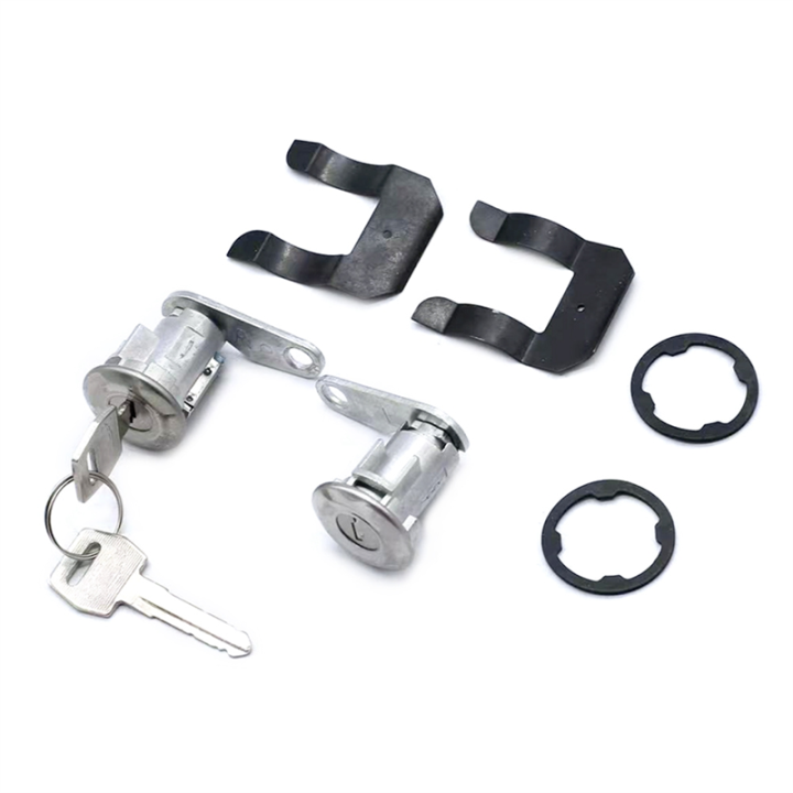 DL1550 Door Lock Cylinder With Keys Accessories Component For Ford Mercury LTD Mustang Pinto Torino Econoline F100 F150 F250 F350
