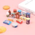 Dollhouse Miniature food 1/6 Supermarket Miniature Pretend Play Toy Accessories Luyo.