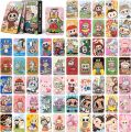 60PCS Lomo Card + 32PCS Stickers 92PCS/BOX Anime Labubu Double Sided Printed Cards with Box.