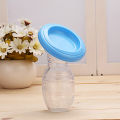 Silicone Manual Breast Milk Collector, Portable Breast Pump Milk Saver with Sealing Lid for Nursing Mothers. 