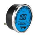 Motorcycle Large Round Liquid Crystal Display Tachometer Speedometer LCD Oil Meter. 