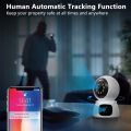4MP Dual Lens PTZ Wifi Camera Dual Screen Baby Monitor Auto Tracking Ai Human Detection Home Secuiryt CCTV Video Surveillance.