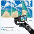 Hohem 3-Axis Handheld Gimbal Waterproof Action Camera Stabilizer for DJI Osmo Gopro Hero8//7/6/5/4 RXO SJCAM ISteady Pro 3/Pro4.