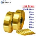 1Meter 99.9% Thin Pure Brass Strip H62 yellow Metal Brass Sheet Foil Plate Thickness 0.1-0.5mm Width 10-60mm.