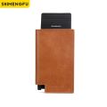 New Rfid Card Holder Men Women Bank Card Case Business ID Card Wallet Protector Money Clip Bag Leather Purse Slim Thin Wallets.