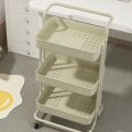Barber Shop Trolley Storage Rack Beauty Salon Mobile Rotating Trolley Kitchen Bathroom Hair Salon Tool Car Hot. 