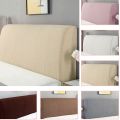Durable Thicken Solid Color Bed Headboard Cover Bed Head Covers Dustproof Slipcover Back Chair Cover. 