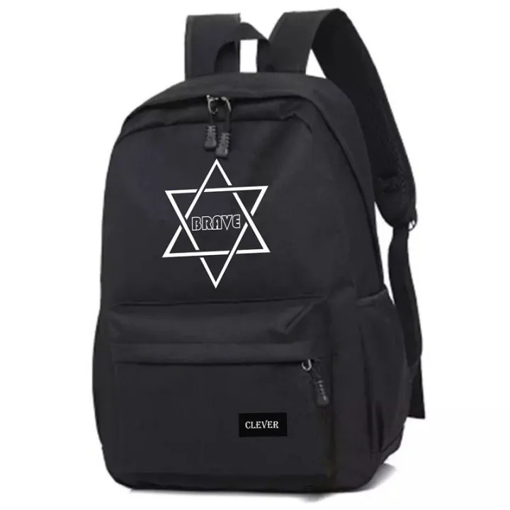 Korean%20Style%20Men's%20Black%20Bag%20Backpack%20Travel%20Bags%20Female%20Junior%20High%20School%20Student%20Elementary%20and%20Middle%20School%20Student%20Schoolbags%20Men's%20Fashion%20-%20Image%204