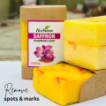 Ikebana Premium Saffron Handmade Soap- 90 gm. 