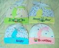 New Born Baby 3 in1 set (1 Cap + 2 Hand socks + 2 Leg Socks) -1pac. 