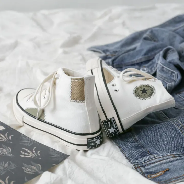 671New%20Casual%20Retro%20High-Top%20Canvas%20Shoes%20Women's%20Korean-Style%20Versatile%20Niche%20Classic%20Fashion%20Preppy%20Style%20Lace%20up%20Hong%20Kong%20Style%20-%20Image%202