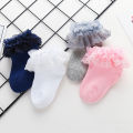 I LOVE DAD 0-12 months Baby Socks Summer Lace Mesh Socks Newborn Girls Princess Solid Color Socks. 
