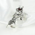 PantiesPantiesGothic Punk Armor Rings Dragon Skull Metal Full Finger Joint Claw Rock Ring Halloween Unisex Adjustable Vintage Ring.