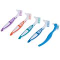 【Hey my home】1 pc Toothbrush Denture Cleaning Brush Dedicated Denture False Teeth Brush Oral Care Tooth Dental. 
