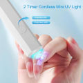 LINMANDA Portable Handheld Mini Nail Lamp For Gel Polish Quick Dry Flashlight Pen USB Nail Dryer Machine UV LED Nail Lamp. 