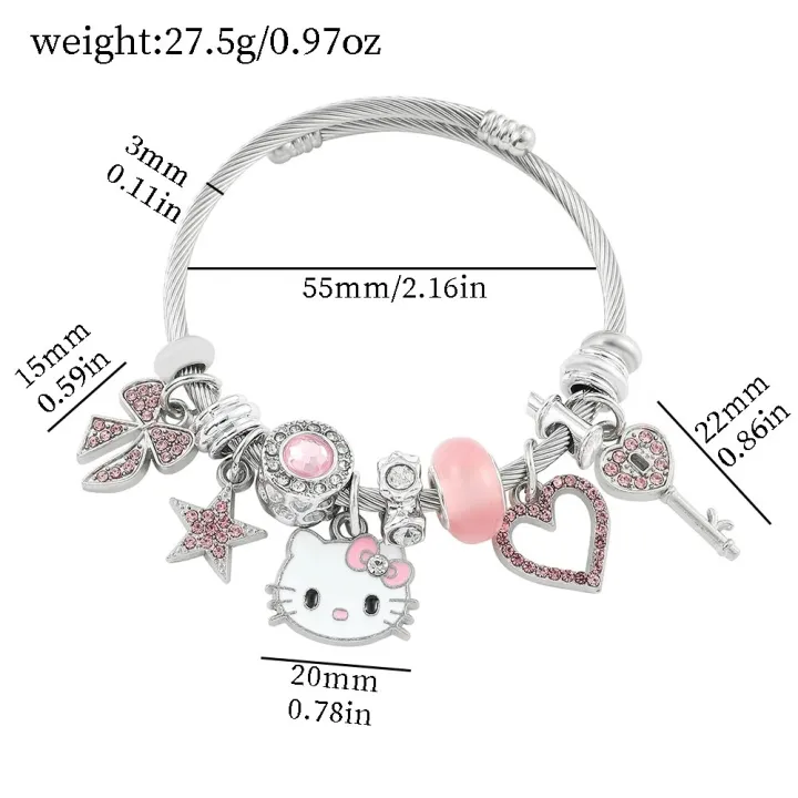 Sanrio%20Crystal%20Beads%20Bracelet%20Bangle%20Hello%20Kitty%20Zircon%20Inlay%20Enamel%20Pendant%20Bracelet%20Women%20Cute%20Sweet%20Jewelry%20Hand%20Accessories%20-%20Image%207