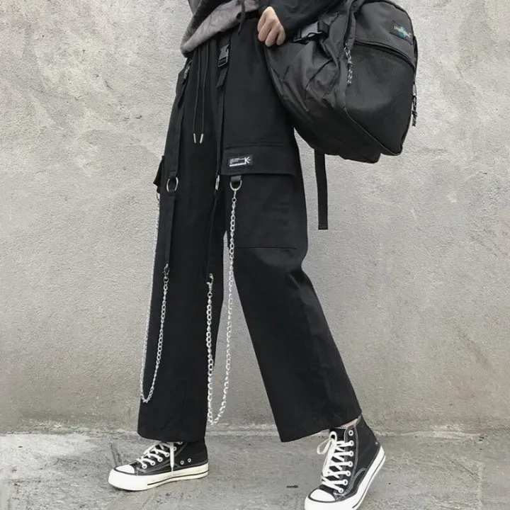 Gothic%20Cargo%20Pants%20Women%20Punk%20Chain%20Wide%20Leg%20Pants%20Korean%20Style%20Oversized%20Streetwear%20Trousers%20Female%20Techwear%20Emo%20BQ%20-%20Image%205