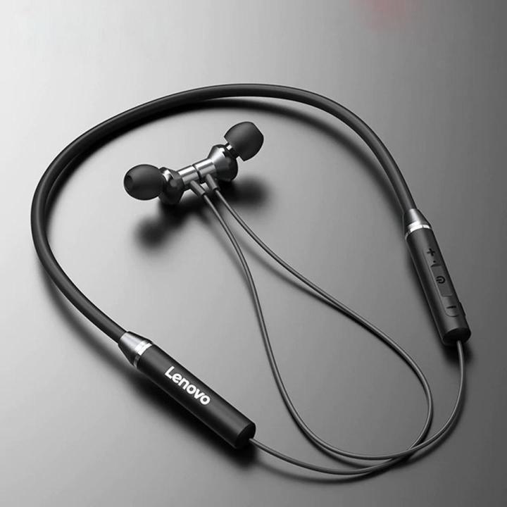 Lenovo HE05 Bluetooth Wireless Headphones - Bluetooth Headphone - Bluetooth Headphone - Bluetooth Headphone