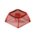 PC XDA 2 Keycaps Mechanical Keyboard Ball Caps Gamer Transparent Crystal Keycaps Mx Switches XDA 2 Height 9.3mm jingu. 