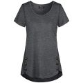 Maternity Clothes Pregnancy Buttons Breastfeeding Pregnant Women Short Sleeve Casual Summer Pullover T-shirt Pregnant Clothes.