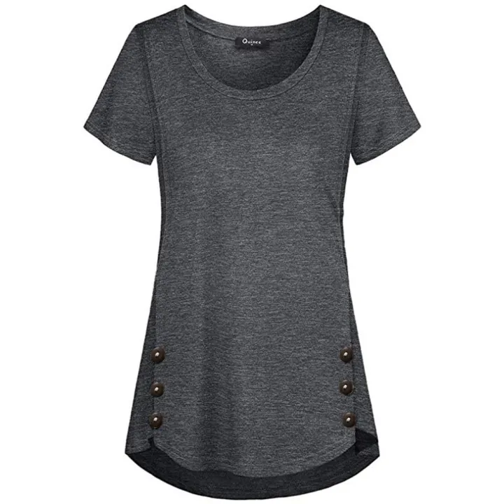 Maternity%20Clothes%20Pregnancy%20Buttons%20Breastfeeding%20Pregnant%20Women%20Short%20Sleeve%20Casual%20Summer%20Pullover%20T-shirt%20Pregnant%20Clothes%20-%20Image%205