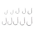 【Shop the Look】 200/100Pcs Stainless Steel Fishing Hooks Carbon Steel Bait Barbed Fishing Hooks Fishing Accessories. 