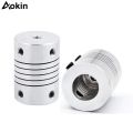 【YIYANGMAOYI111】Printer Flexible Shaft Stepper Motor Flexible Coupling Coupler Shaft Couplings 10 sizes Parts.