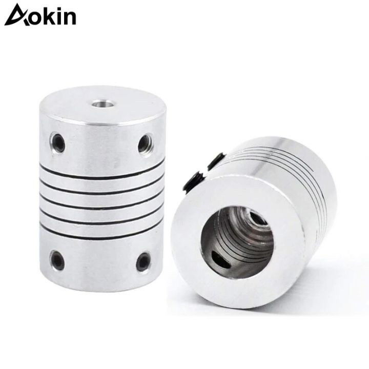 【YIYANGMAOYI111】Printer Flexible Shaft Stepper Motor Flexible Coupling Coupler Shaft Couplings 10 sizes Parts