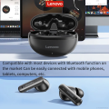 New Lenovo EA210 Earphones Wireless Bluetooth 5.3 Noise Cancelling Headset HiFi Stereo Music Touch Low Latency Gaming Headphones.