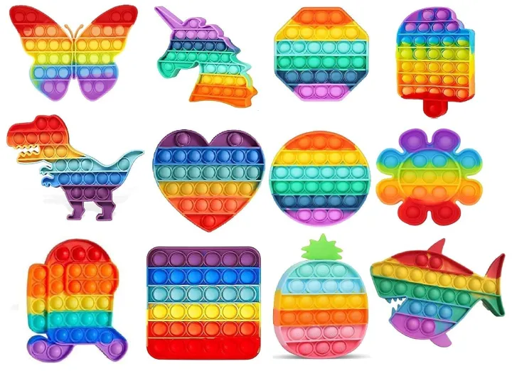 Multipurpose%201%20pcs%20Rainbow%20Pop%20it%20Fidget%20Toy,%20Bubble%20Sensory%20Toy%20for%20Kids%20and%20Adults,%20Stress%20Reliever,%204%20different%20Shapes%20Poppers-Heart,%20Circle,%20Octagon,%20Square%20Pressure%20Reliving%20(Any%20Design)%20-%20Image%204