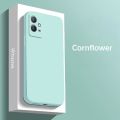 Original For VIVO Y75 5G Silicone Full Cover Case Solid Color Phone Case Cover.